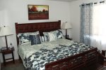 Mammoth Condo Rental Woodlands 28 - Master Bedroom with King Bed 